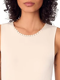 Backless Jewellery Neck Bodysuit