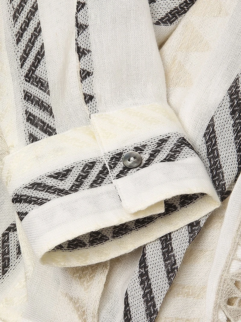 Kaylie Cotton Wrap Top