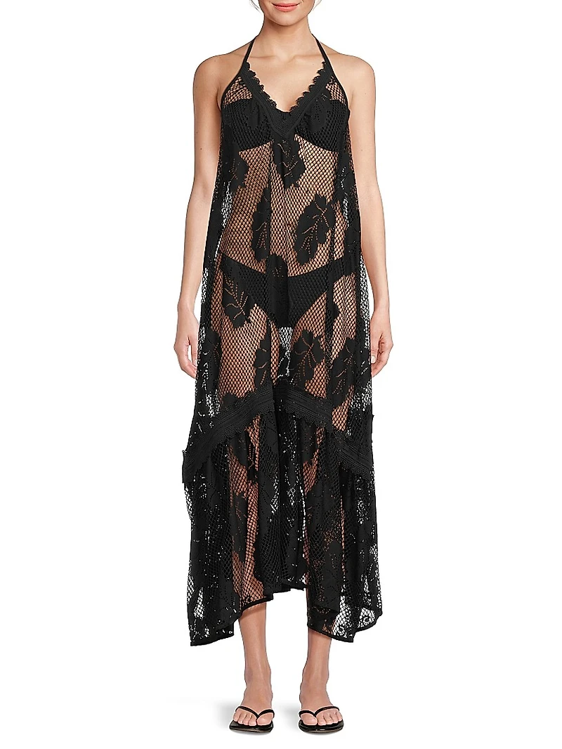 Shea Halterneck Maxi Dress