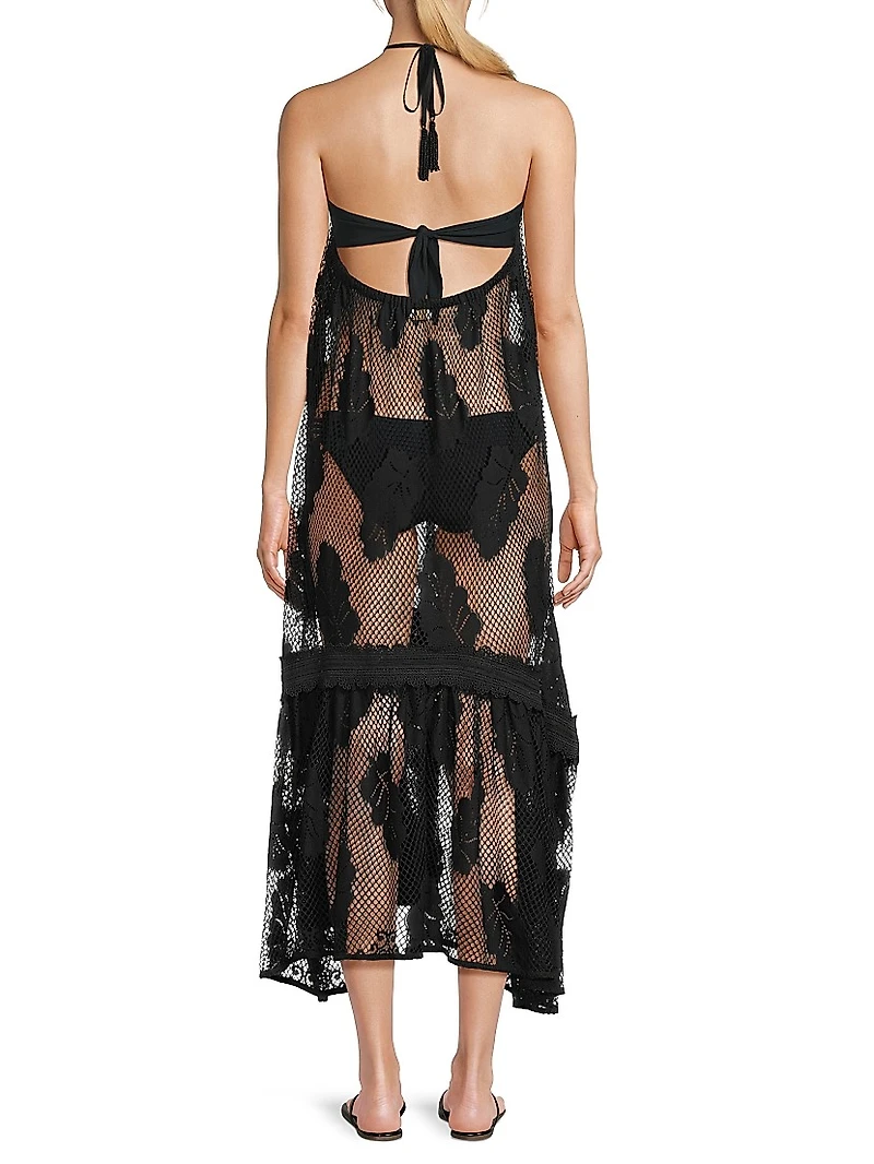 Shea Halterneck Maxi Dress