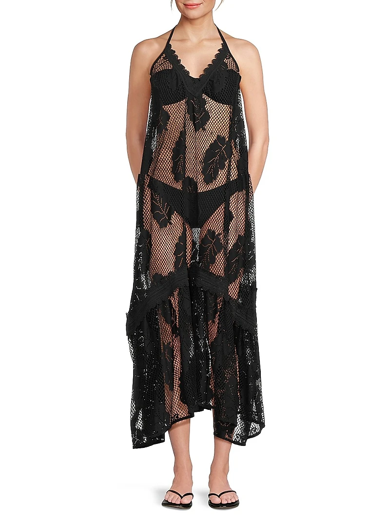 Shea Halterneck Maxi Dress