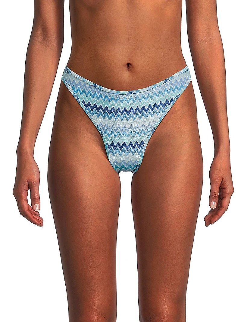 Isla Chevron Bikini Bottom