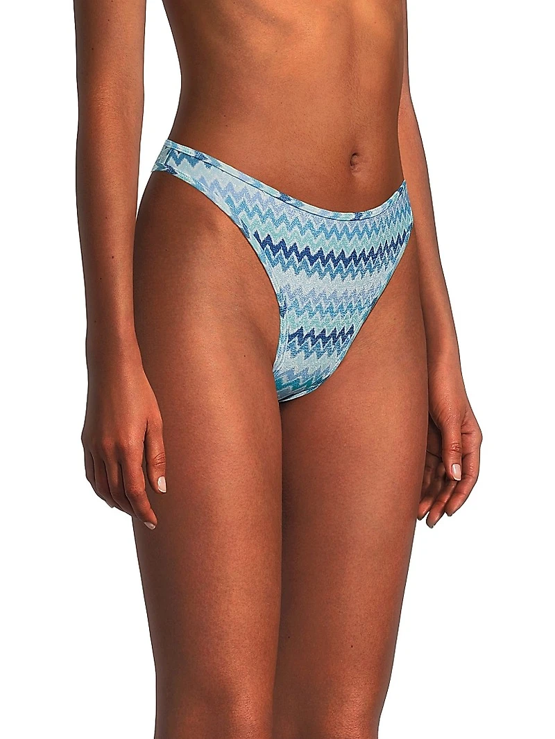 Isla Chevron Bikini Bottom