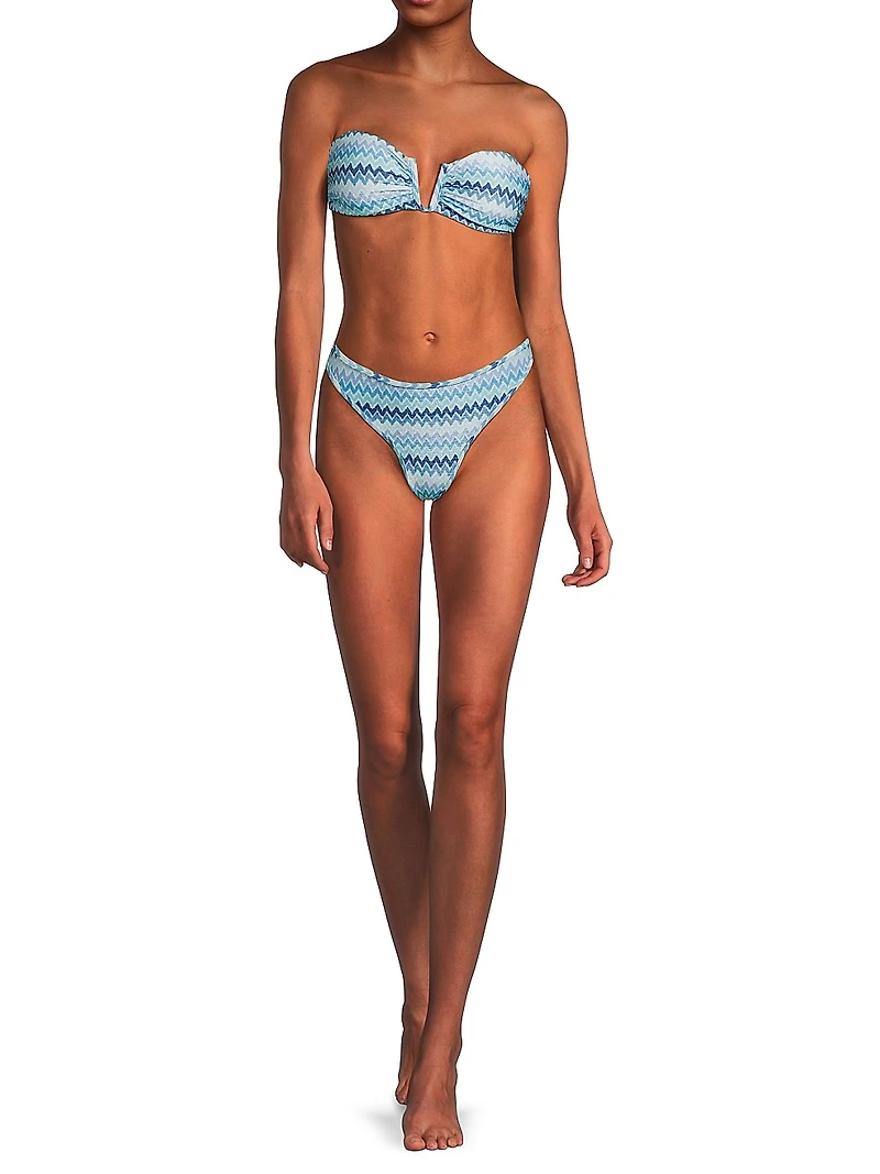 Isla Chevron Bikini Bottom