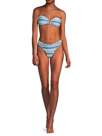 Isla Chevron Bikini Bottom