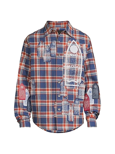 Glory Patchwork Flannel Shirt