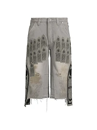 Arched Patch Carpenter Shorts