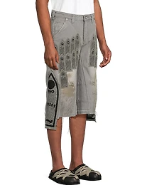 Arched Patch Carpenter Shorts