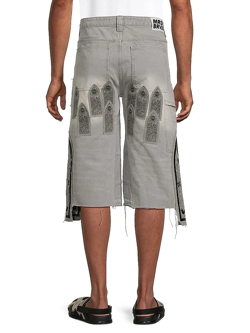 Arched Patch Carpenter Shorts