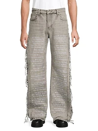 Ultra Flare Scripture Jeans
