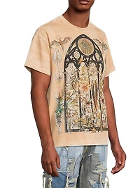 Gleaming Cotton Crewneck T-Shirt