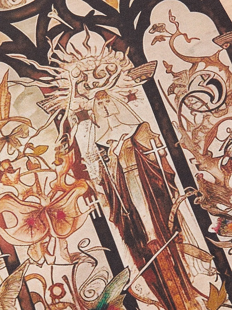 Gleaming Cotton Crewneck T-Shirt