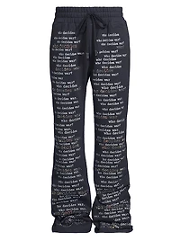 Scripture Cotton Sweatpants