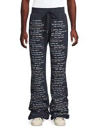 Scripture Cotton Sweatpants
