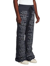 Scripture Cotton Sweatpants
