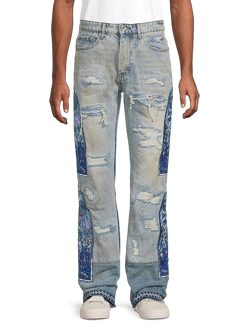 Winter Mechanic Distressed Jeans
