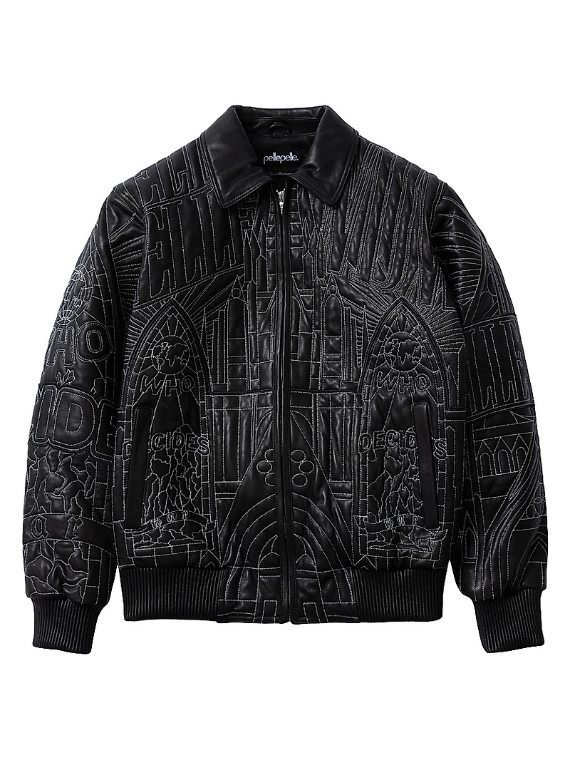 Who Decides War x Pelle Cathedral Jacket