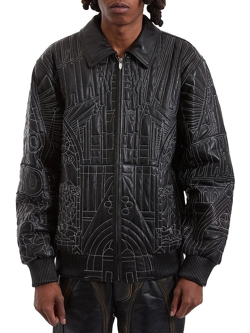 Who Decides War x Pelle Cathedral Jacket