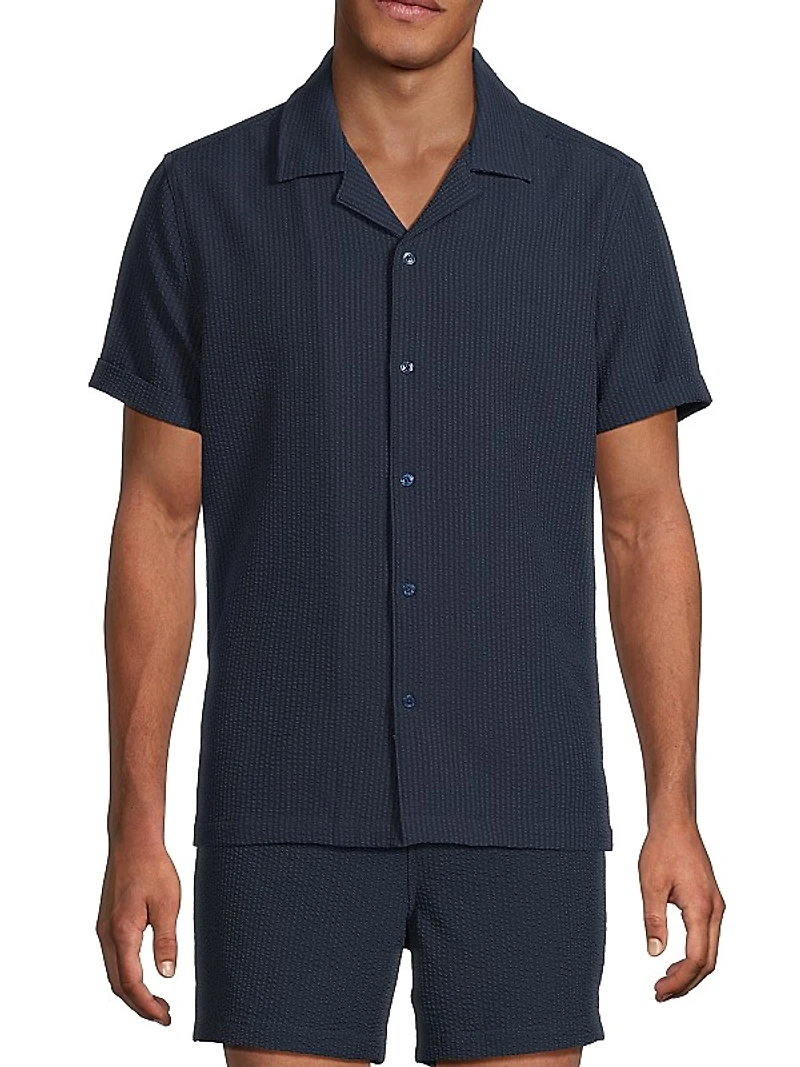 Amalfi Seersucker Shirt