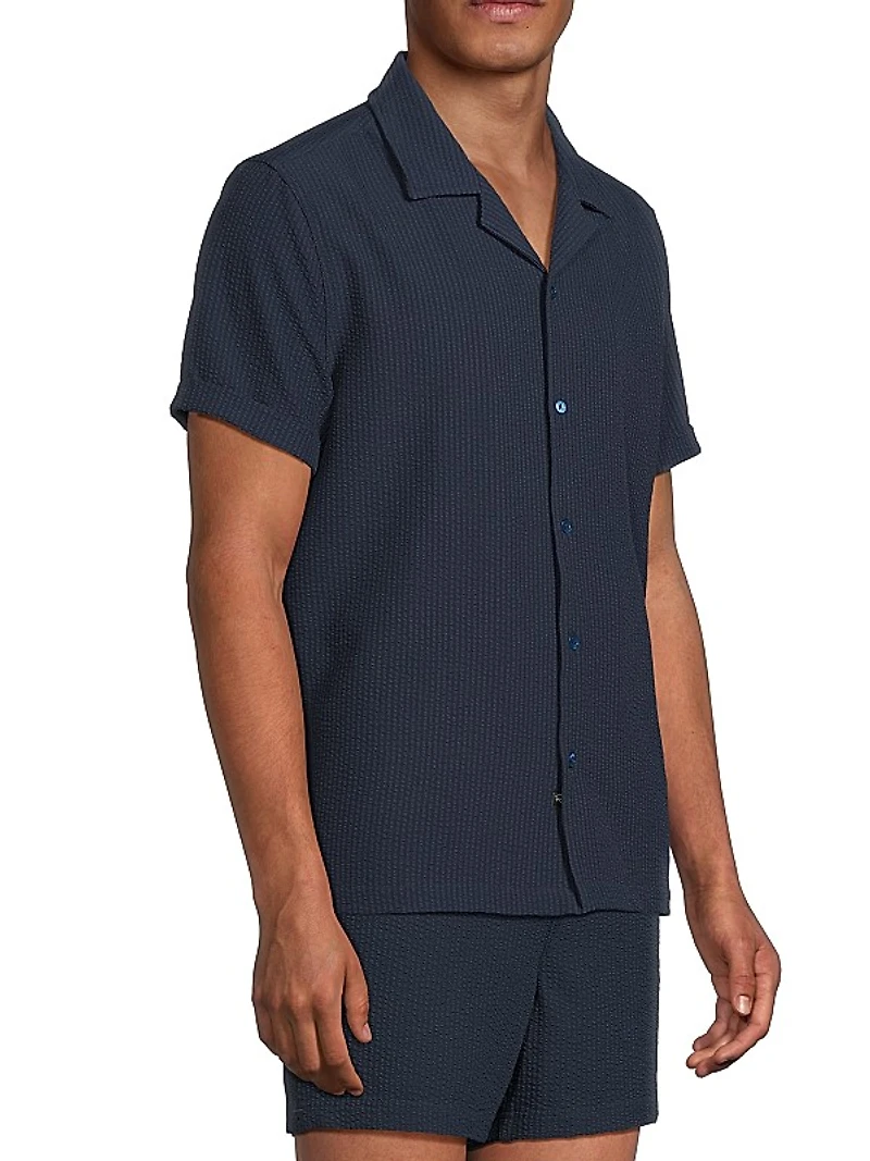 Amalfi Seersucker Shirt