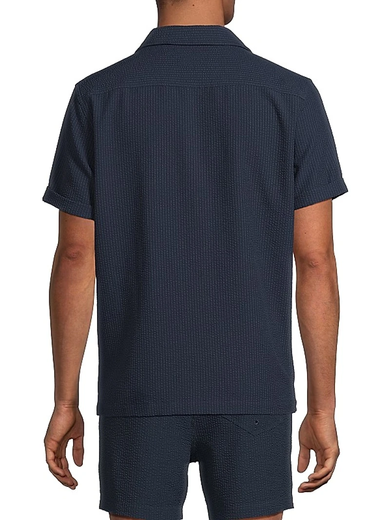 Amalfi Seersucker Shirt