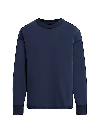 Cotton Crewneck Sweatshirt