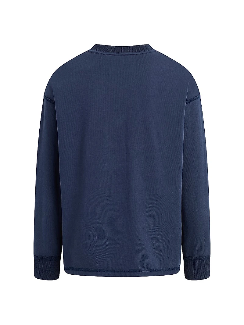 Cotton Crewneck Sweatshirt