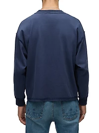 Cotton Crewneck Sweatshirt