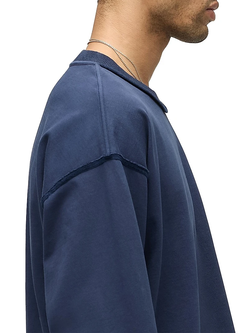 Cotton Crewneck Sweatshirt