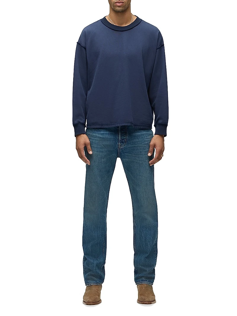 Cotton Crewneck Sweatshirt