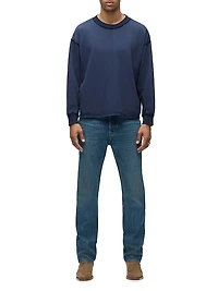 Cotton Crewneck Sweatshirt