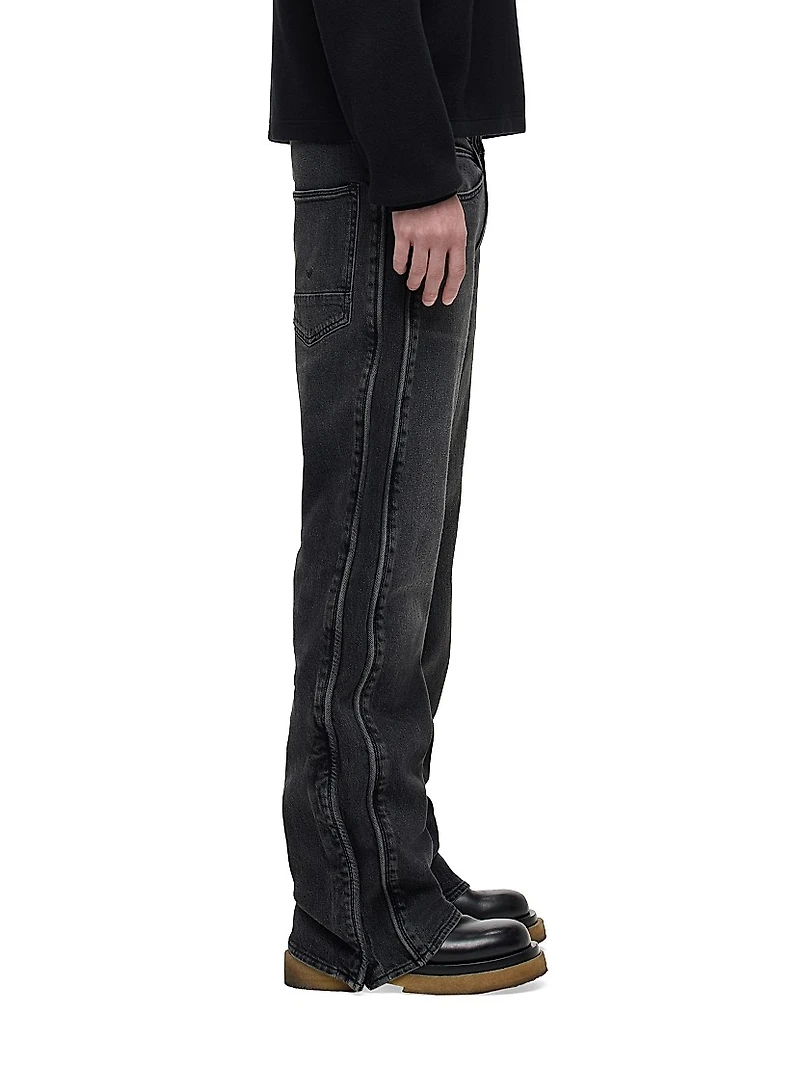 Walker Slim-Fit Boot-Cut Jeans