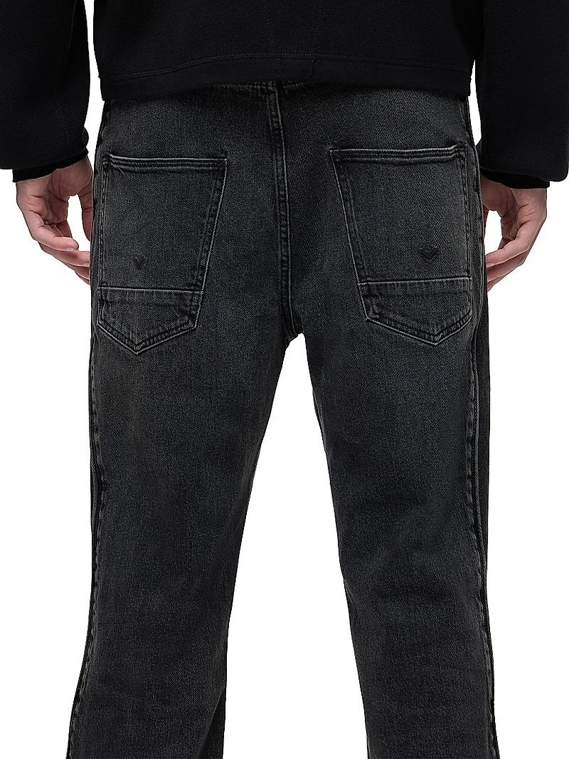 Walker Slim-Fit Boot-Cut Jeans