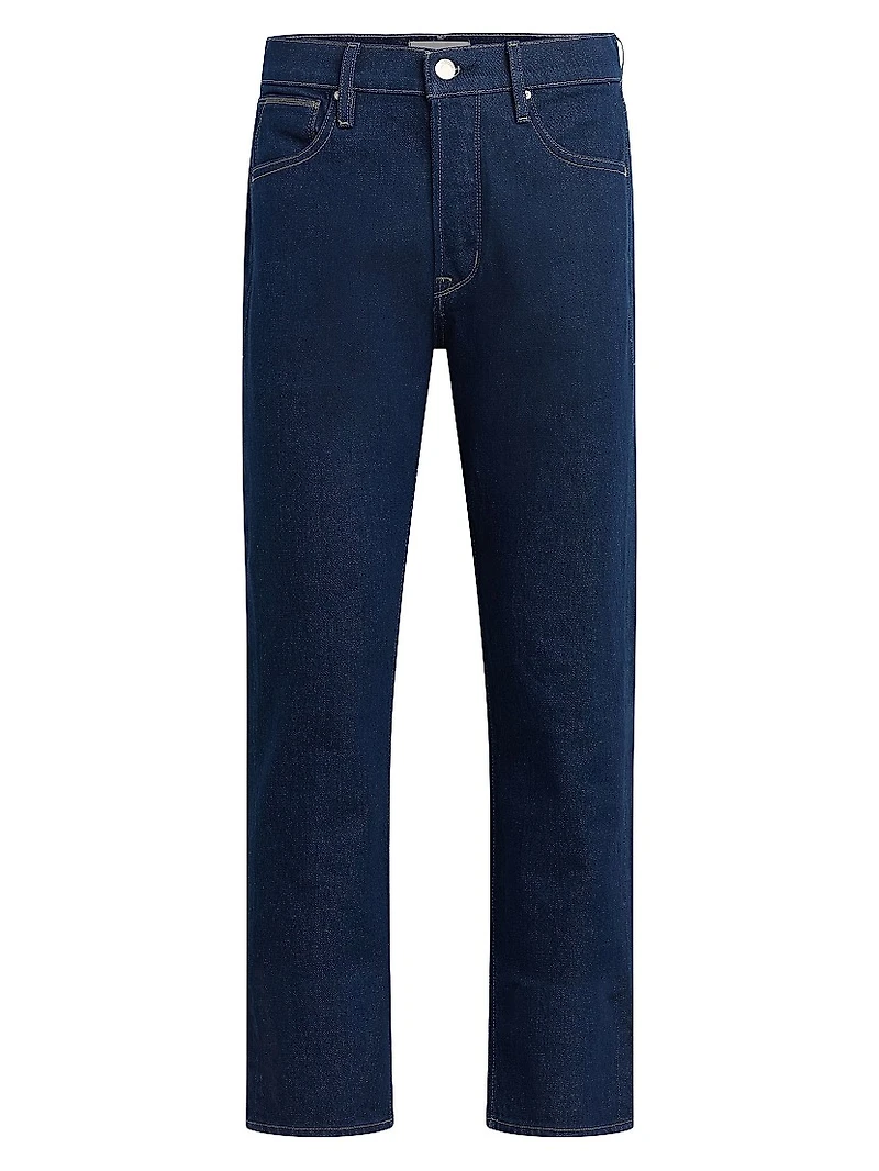 Wes Stretch Straight-Leg Jeans