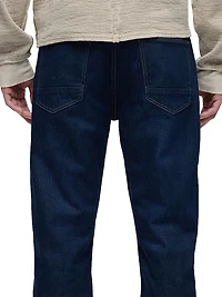 Wes Stretch Straight-Leg Jeans