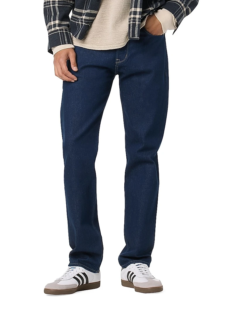 Wes Stretch Straight-Leg Jeans