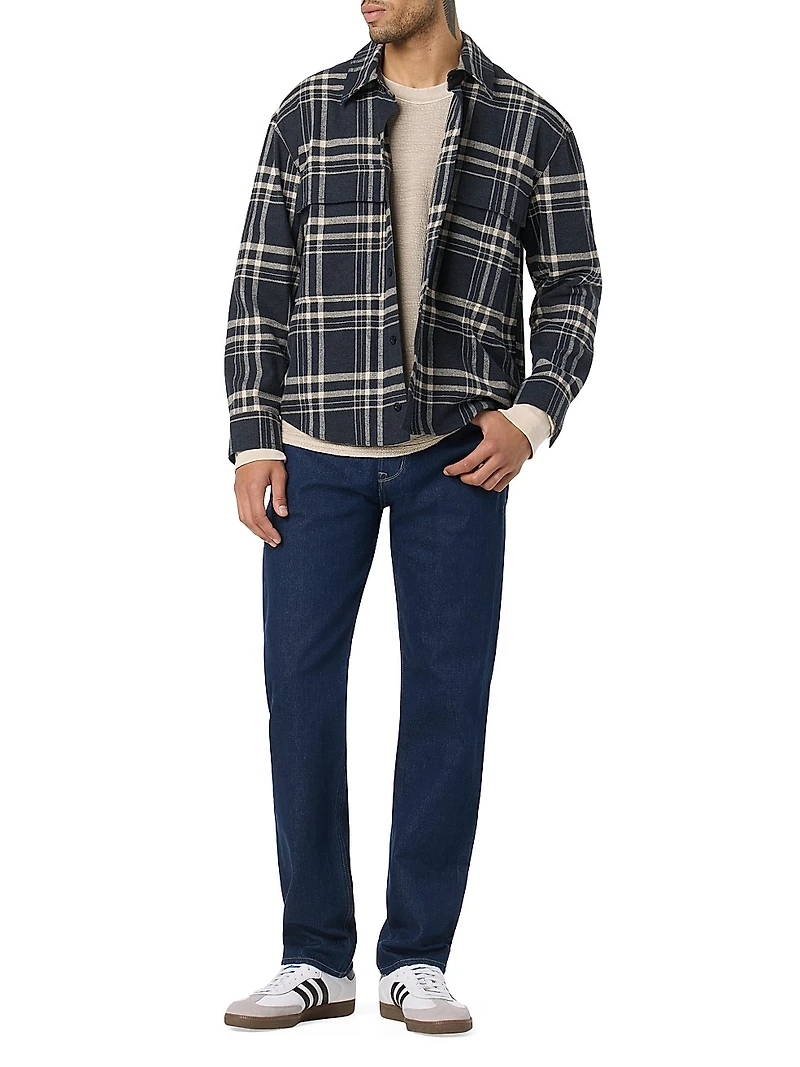 Wes Stretch Straight-Leg Jeans