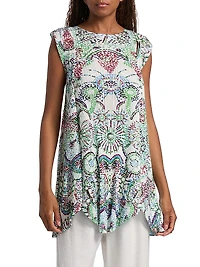 Light Festival Printed Top