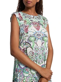 Light Festival Printed Top