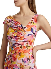 Ryobe Ruched Floral Swimsuit