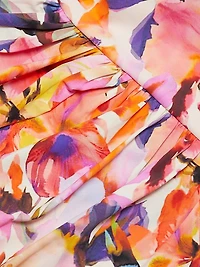 Ryobe Ruched Floral Swimsuit