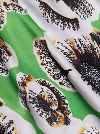 Kathleen Cut-Out Silk Long-Sleeve Maxi Dress