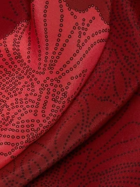 Grace Floral Silk Asymmetrical Bias-Cut Maxi Dress