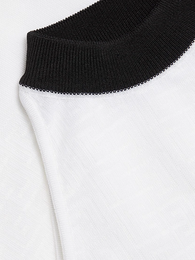 Logo Knit Sleeveless Bodysuit
