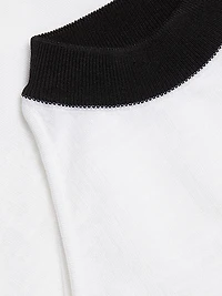 Logo Knit Sleeveless Bodysuit
