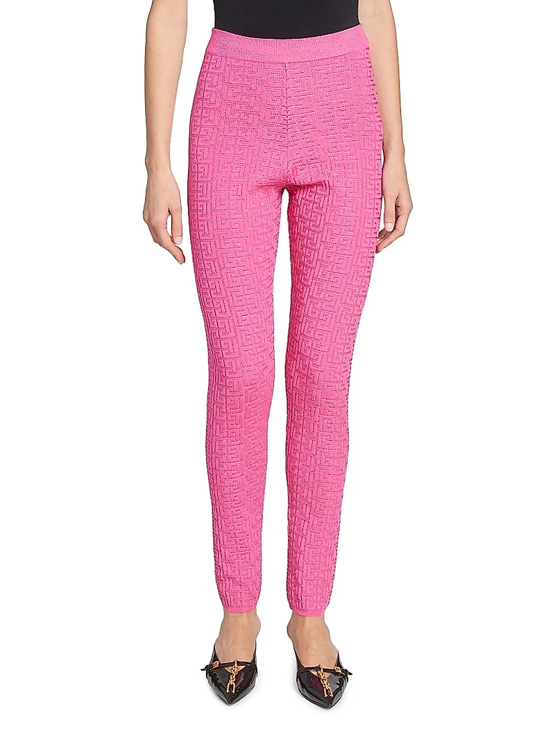 Logo Knit Leggings