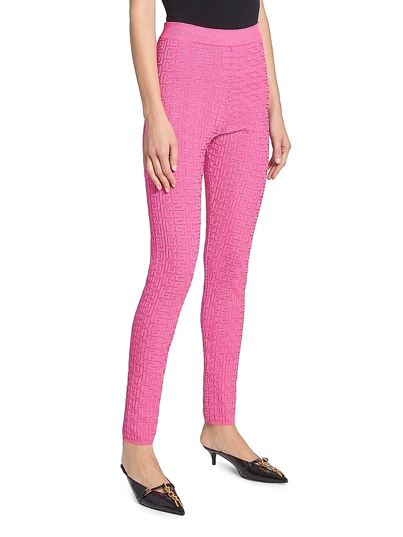 Logo Knit Leggings
