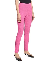 Logo Knit Leggings
