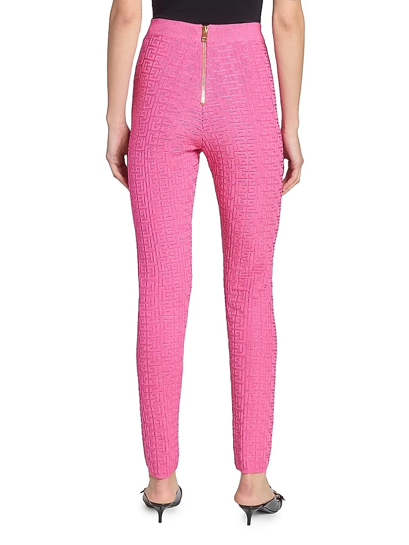 Logo Knit Leggings