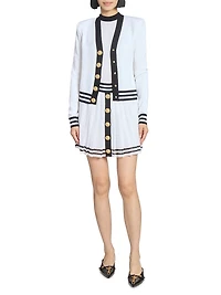 Logo Knit Cardigan